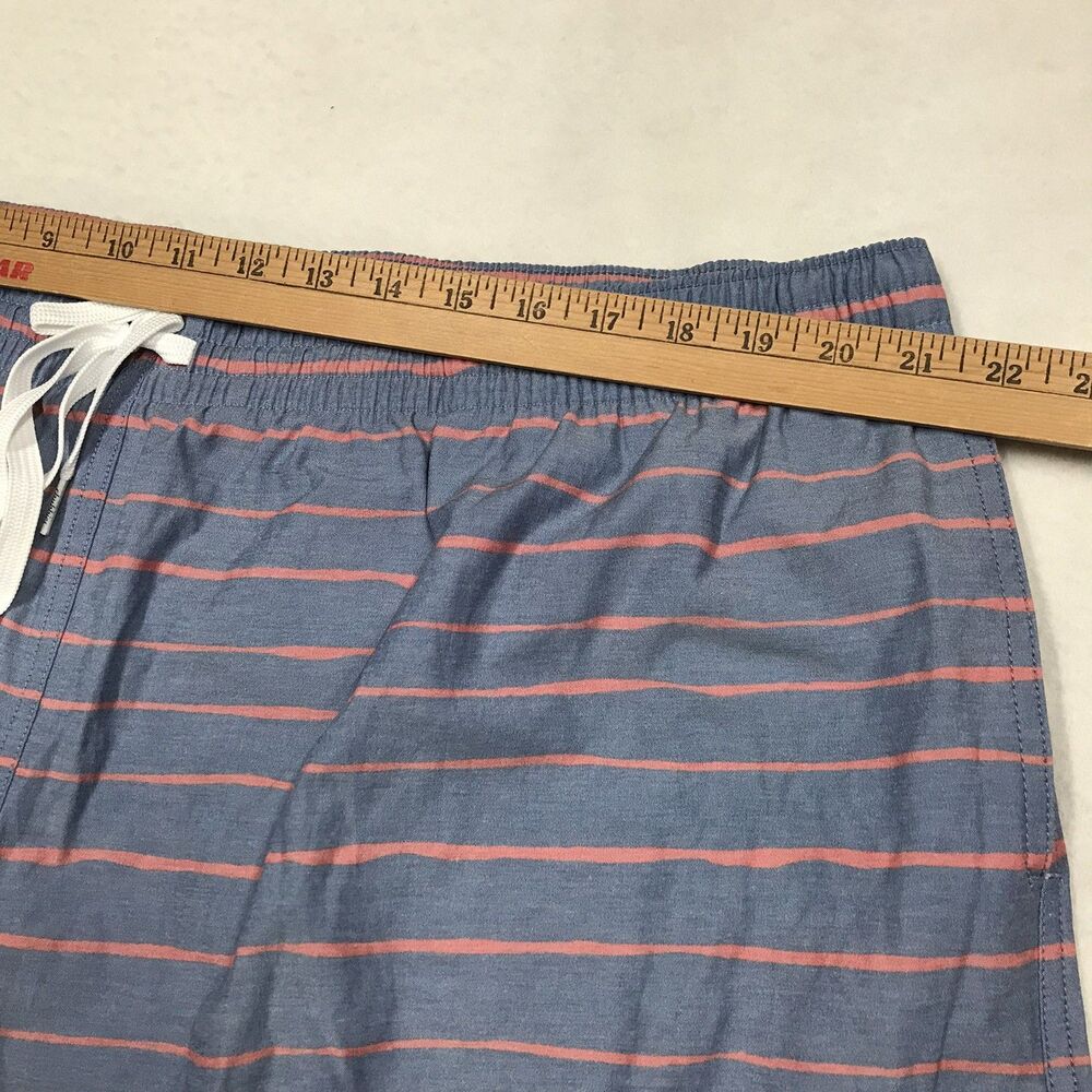 CHUBBIES Lined Swim Short Men 3XL XXXL Blue Stripe Nylon Blend Trunks Drawstring - Picture 7 of 11